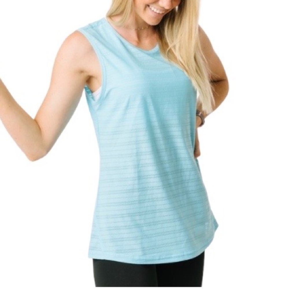 ZYIA🦎Active Sky Luxe Muscle Tank🌵